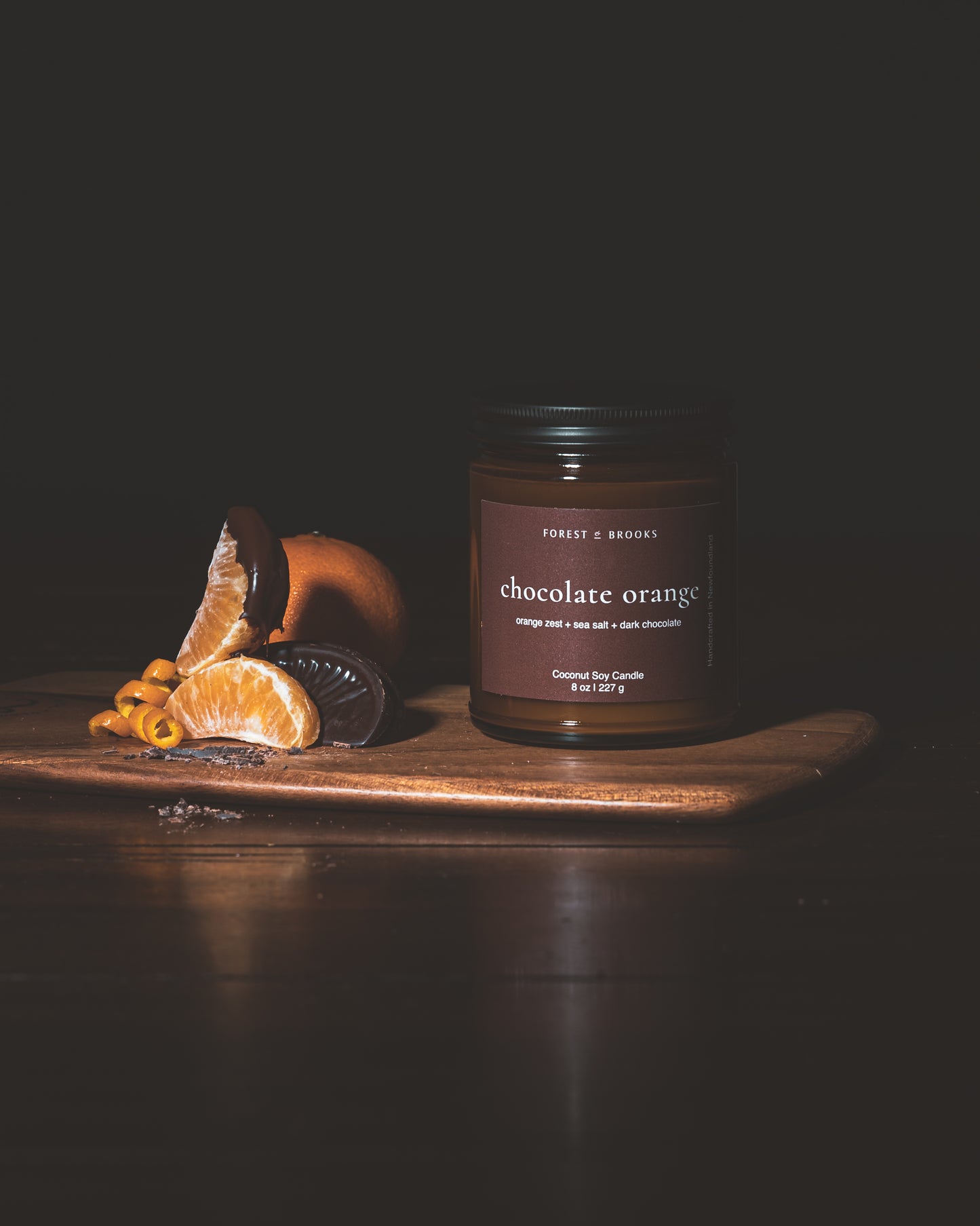 chocolate orange | wooden wick