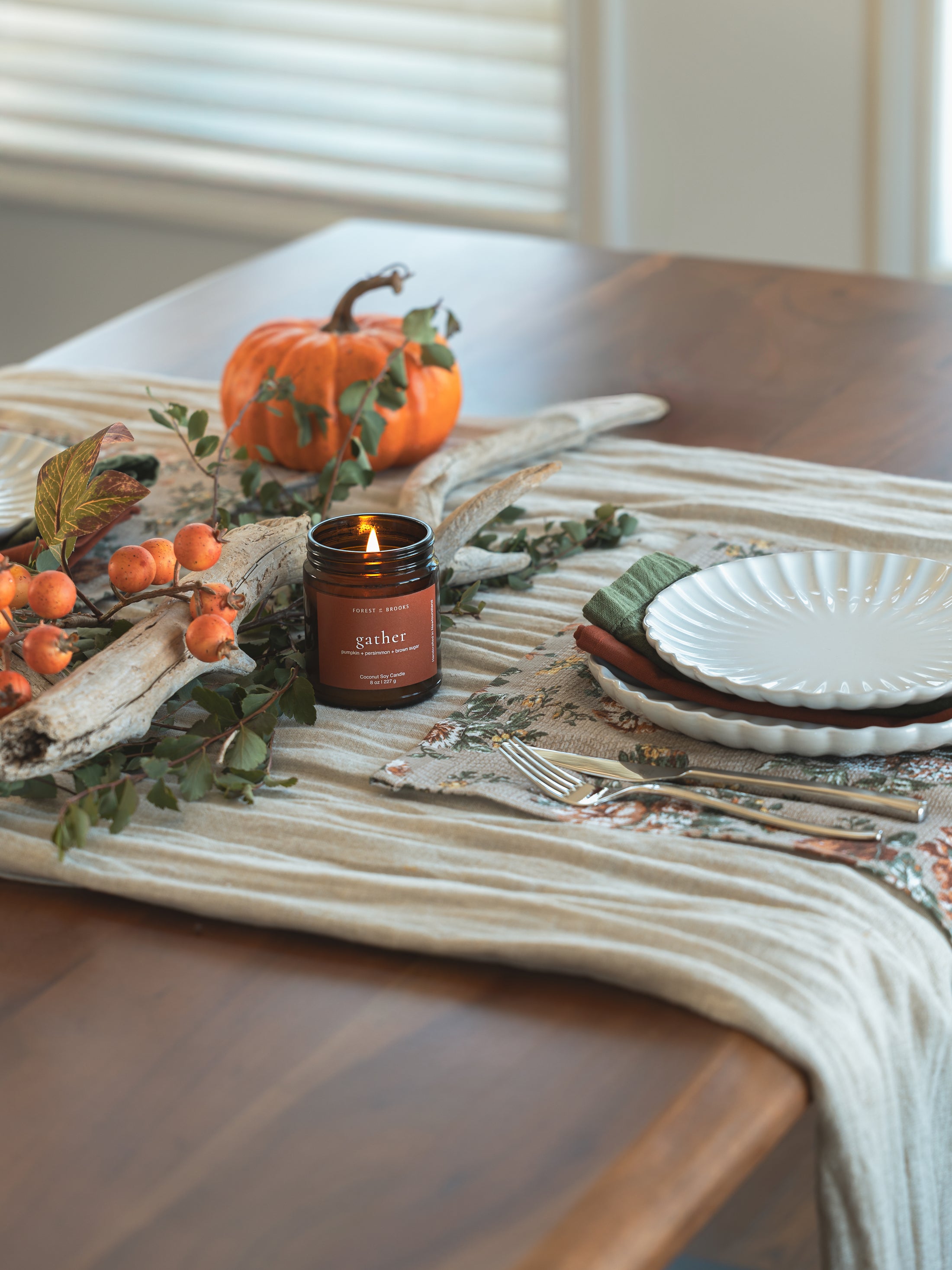 gather | wooden wick