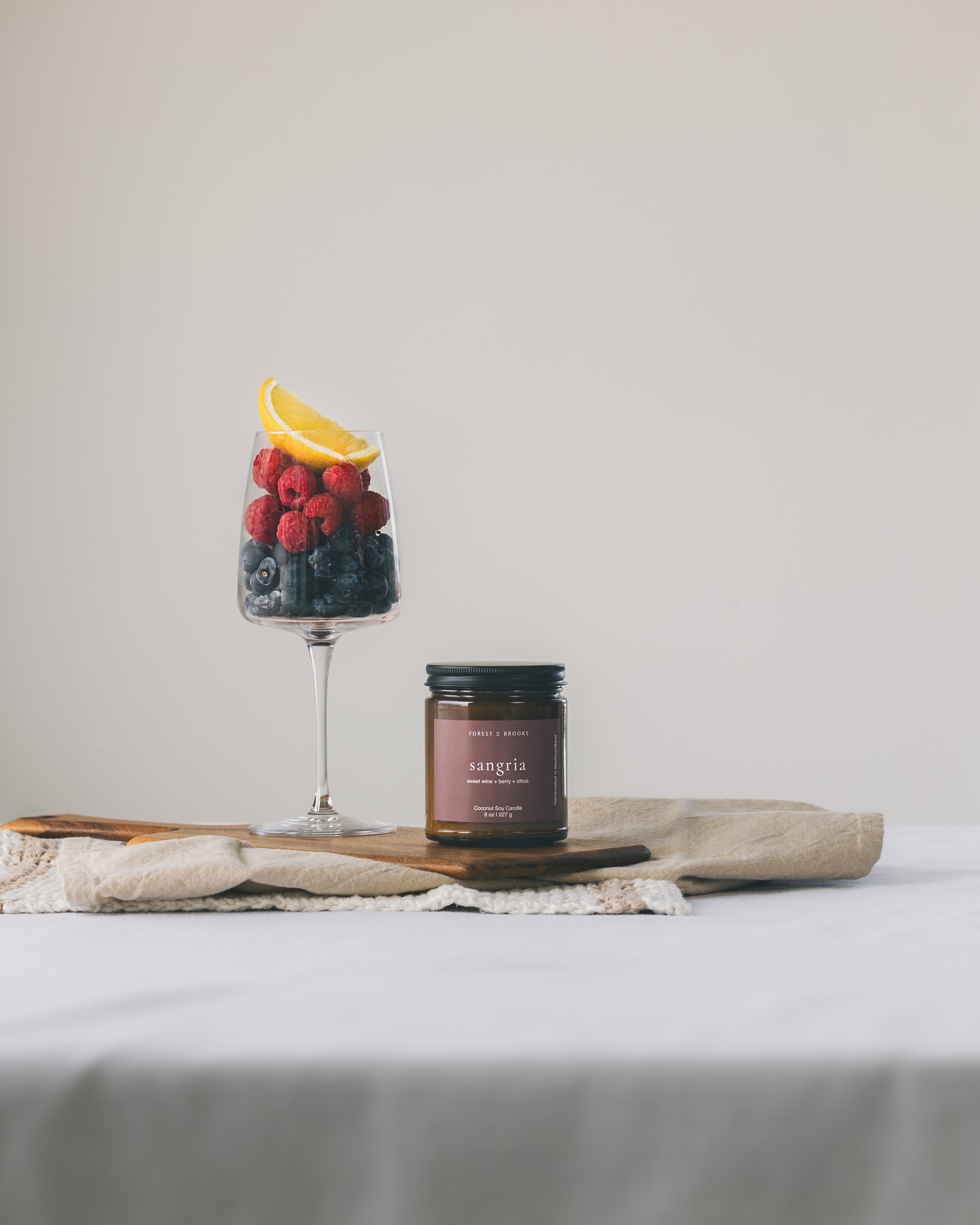 sangria | wooden wick