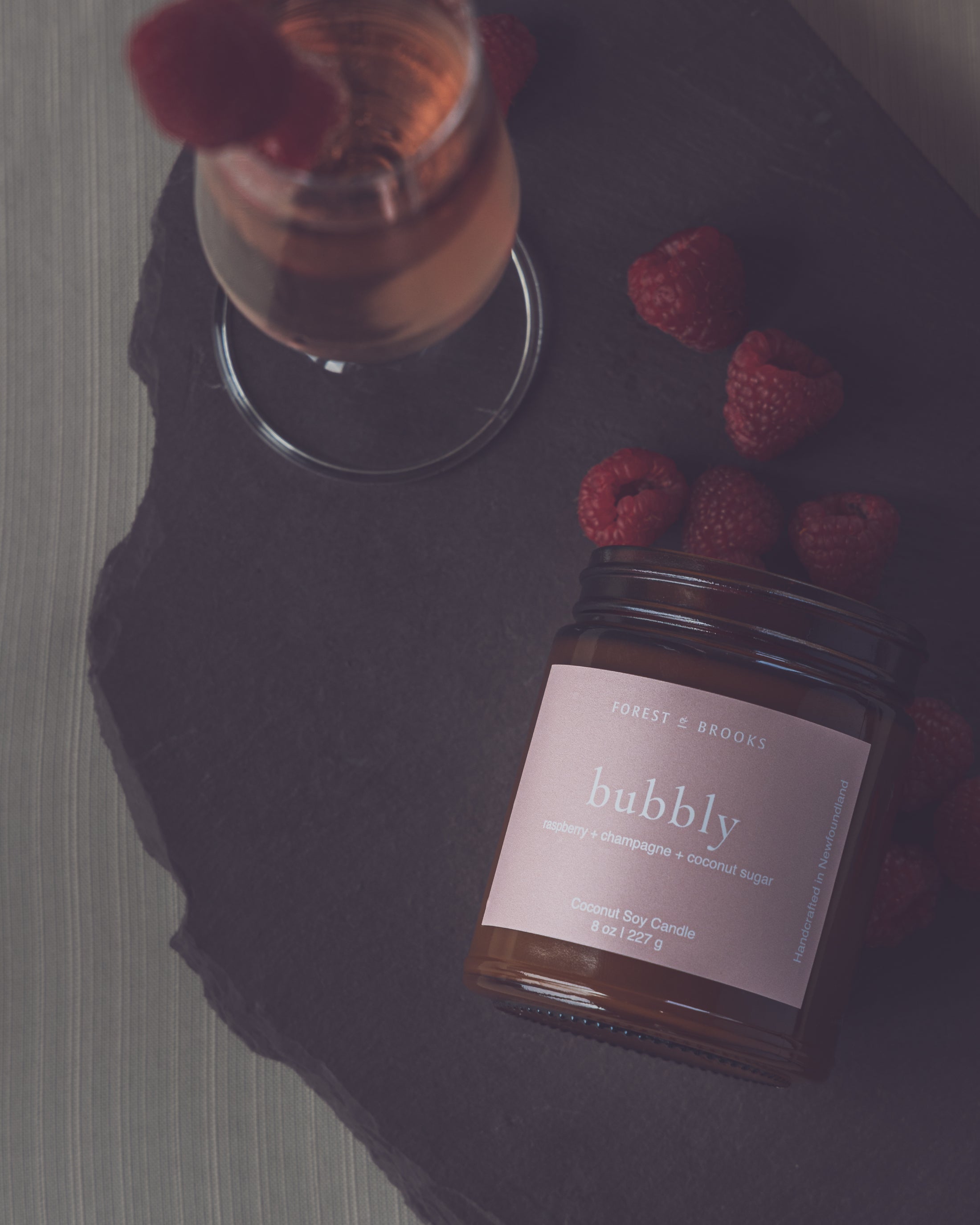 bubbly | wooden wick