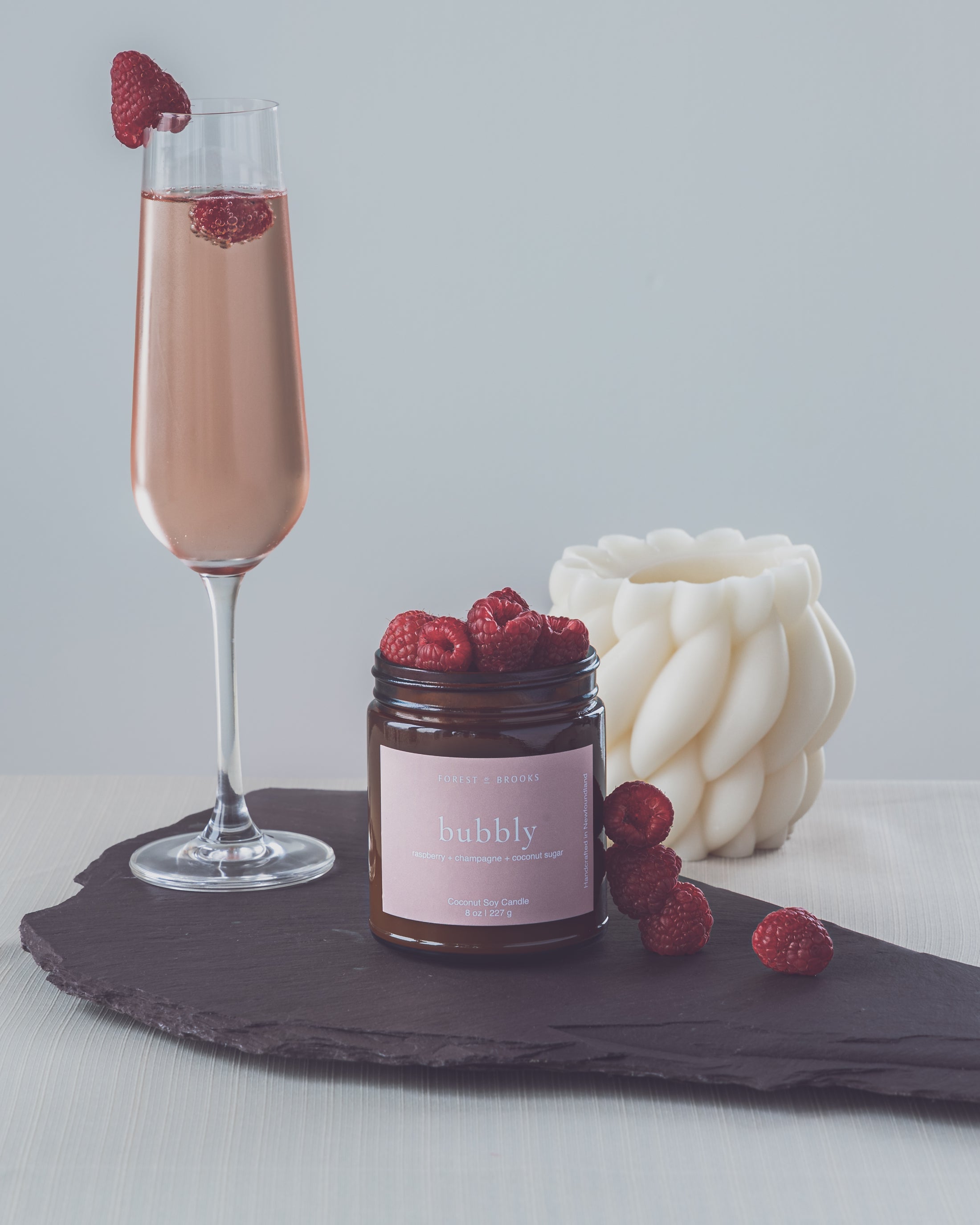 bubbly | wooden wick