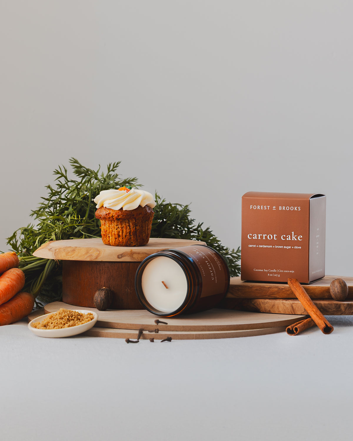carrot cake | wooden wick