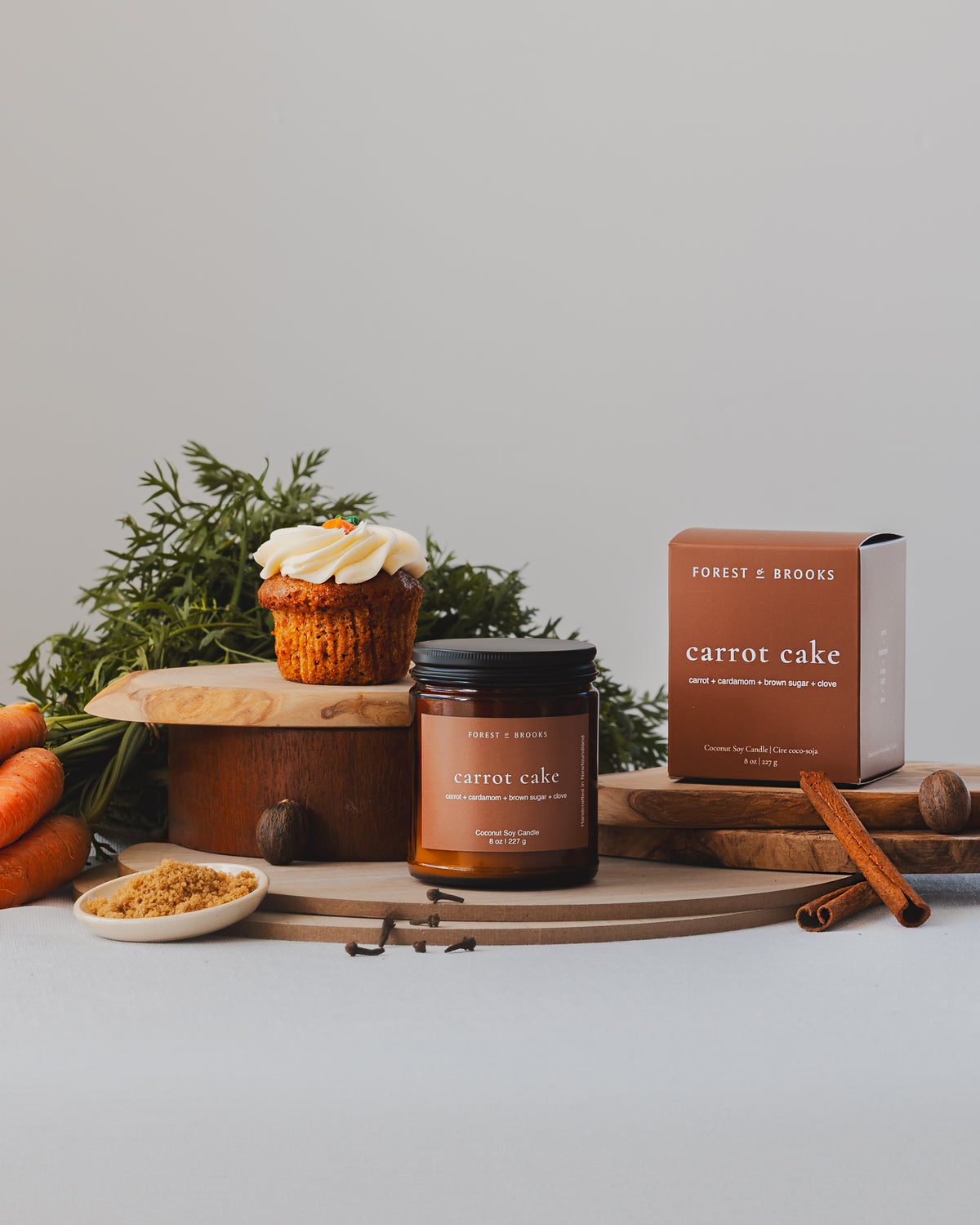 carrot cake | wooden wick