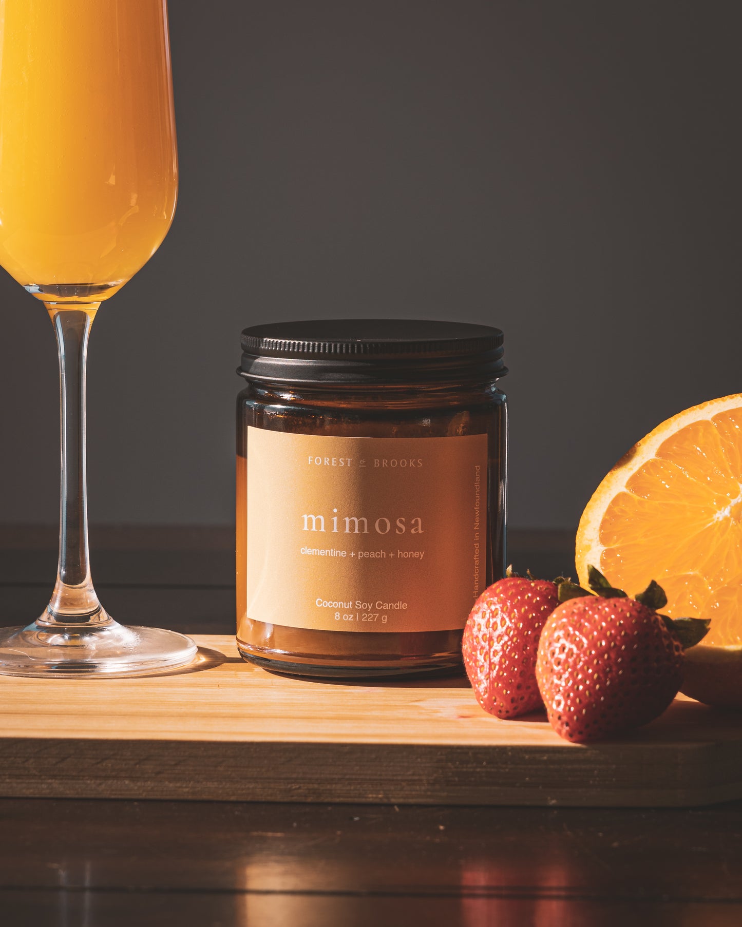 mimosa | wooden wick