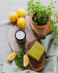 Load image into Gallery viewer, lemon & thyme | wooden wick

