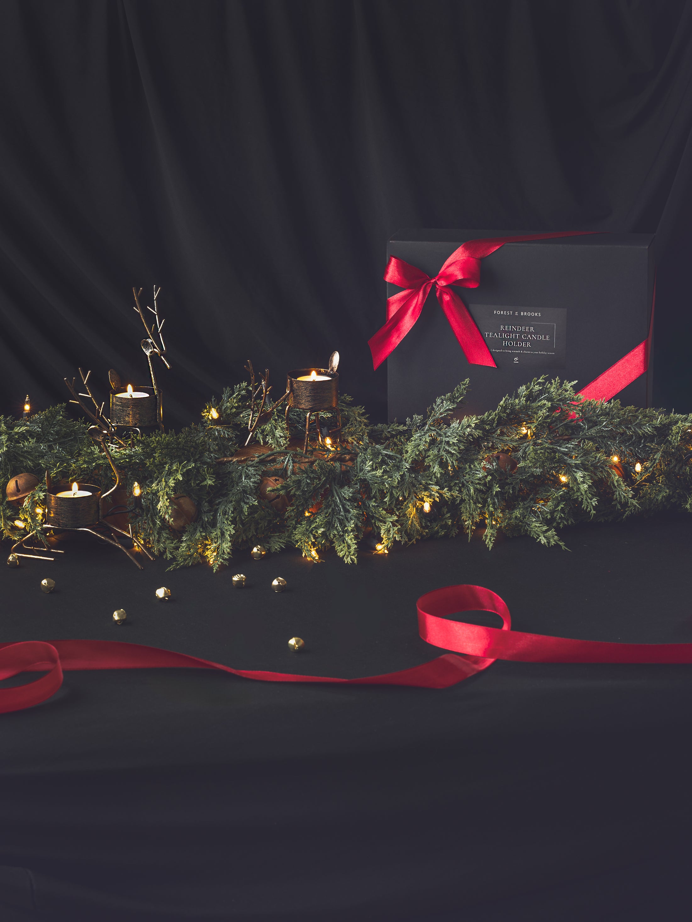 Reindeer Tealight candle Holders | set of 3