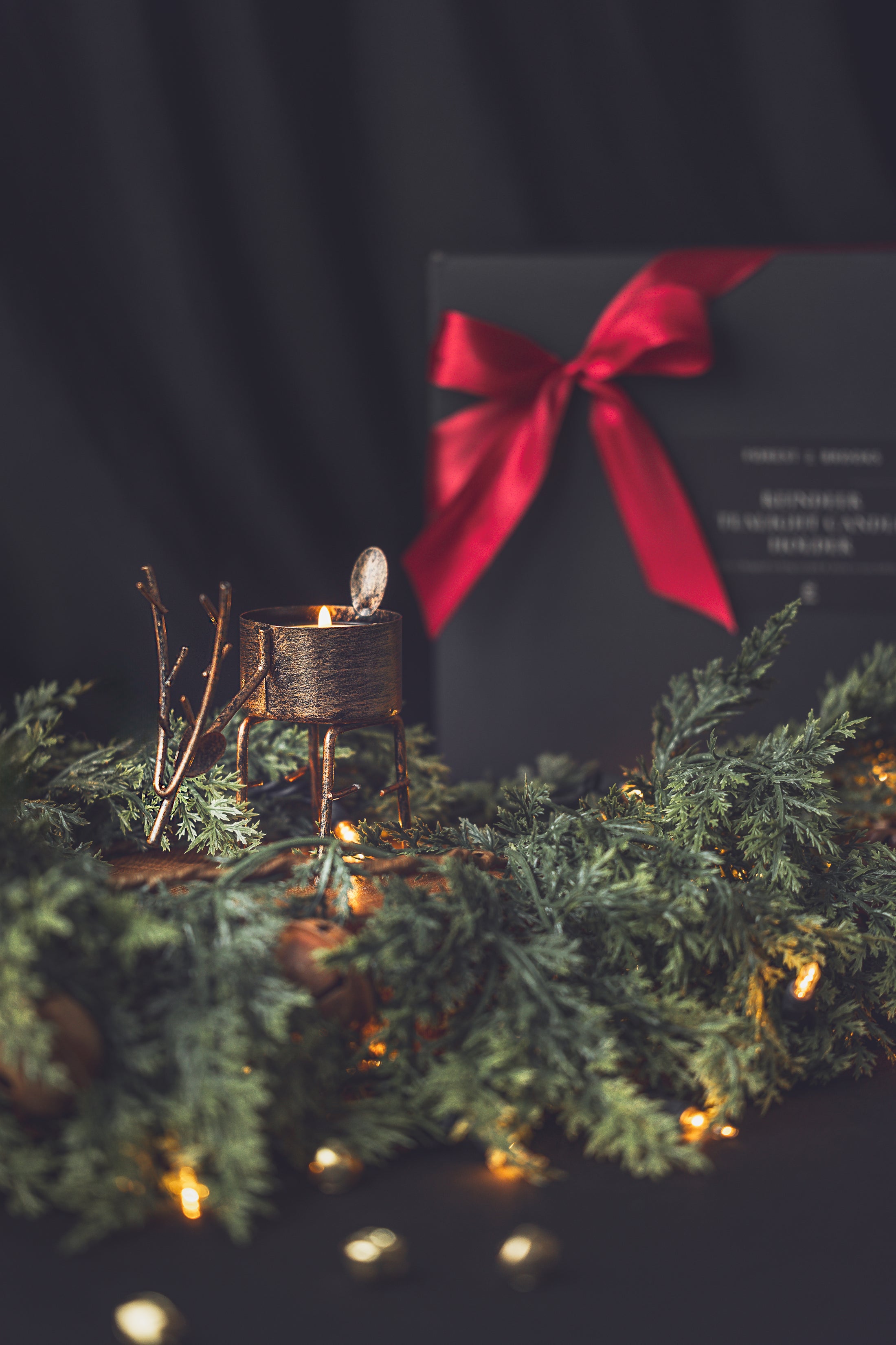 Reindeer Tealight candle Holders | set of 3