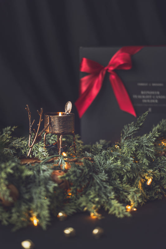 Reindeer Tealight candle Holders | set of 3