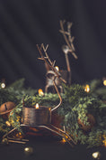 Load image into Gallery viewer, Reindeer Tealight candle Holders | set of 3
