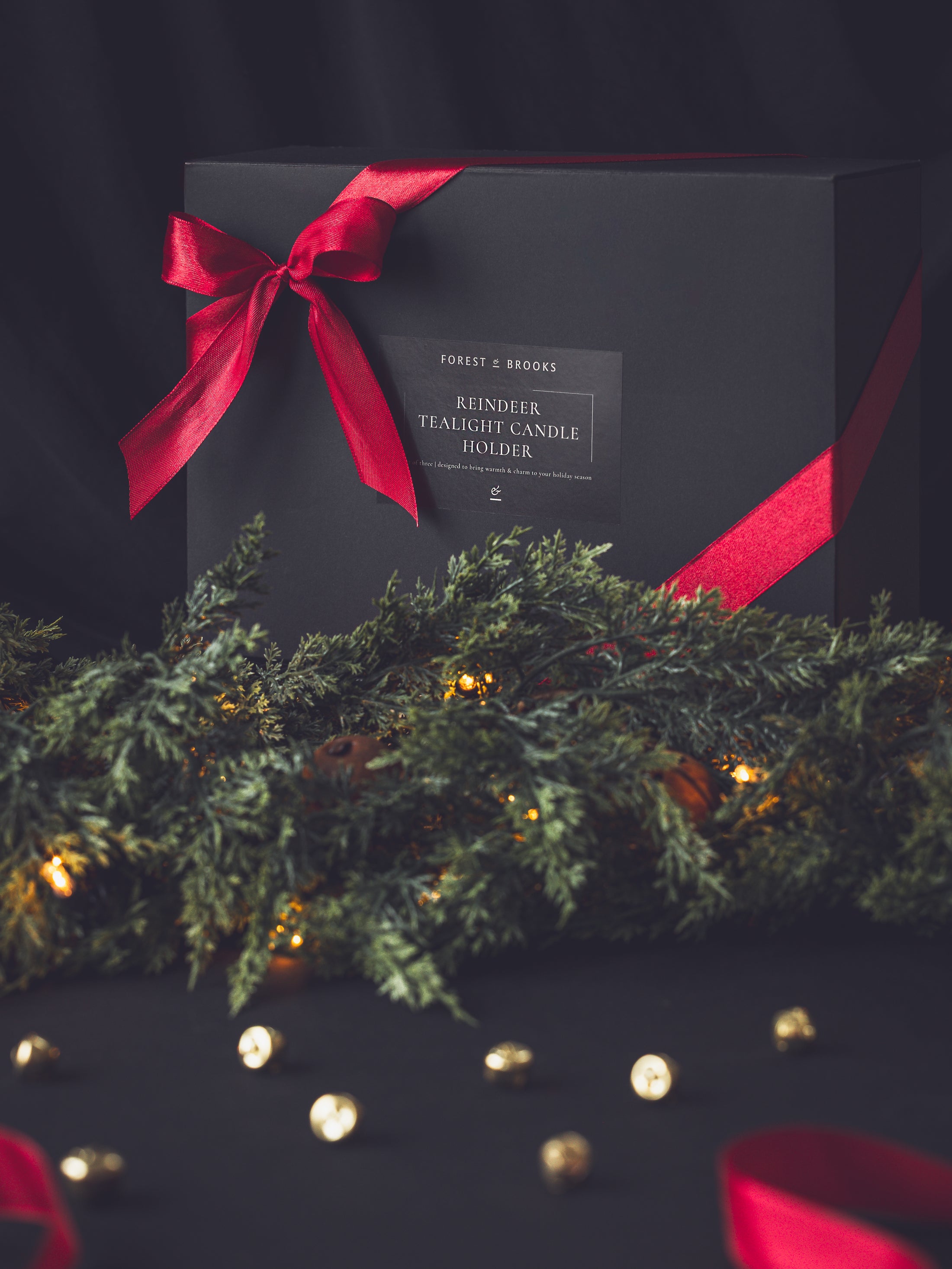 Reindeer Tealight candle Holders | set of 3