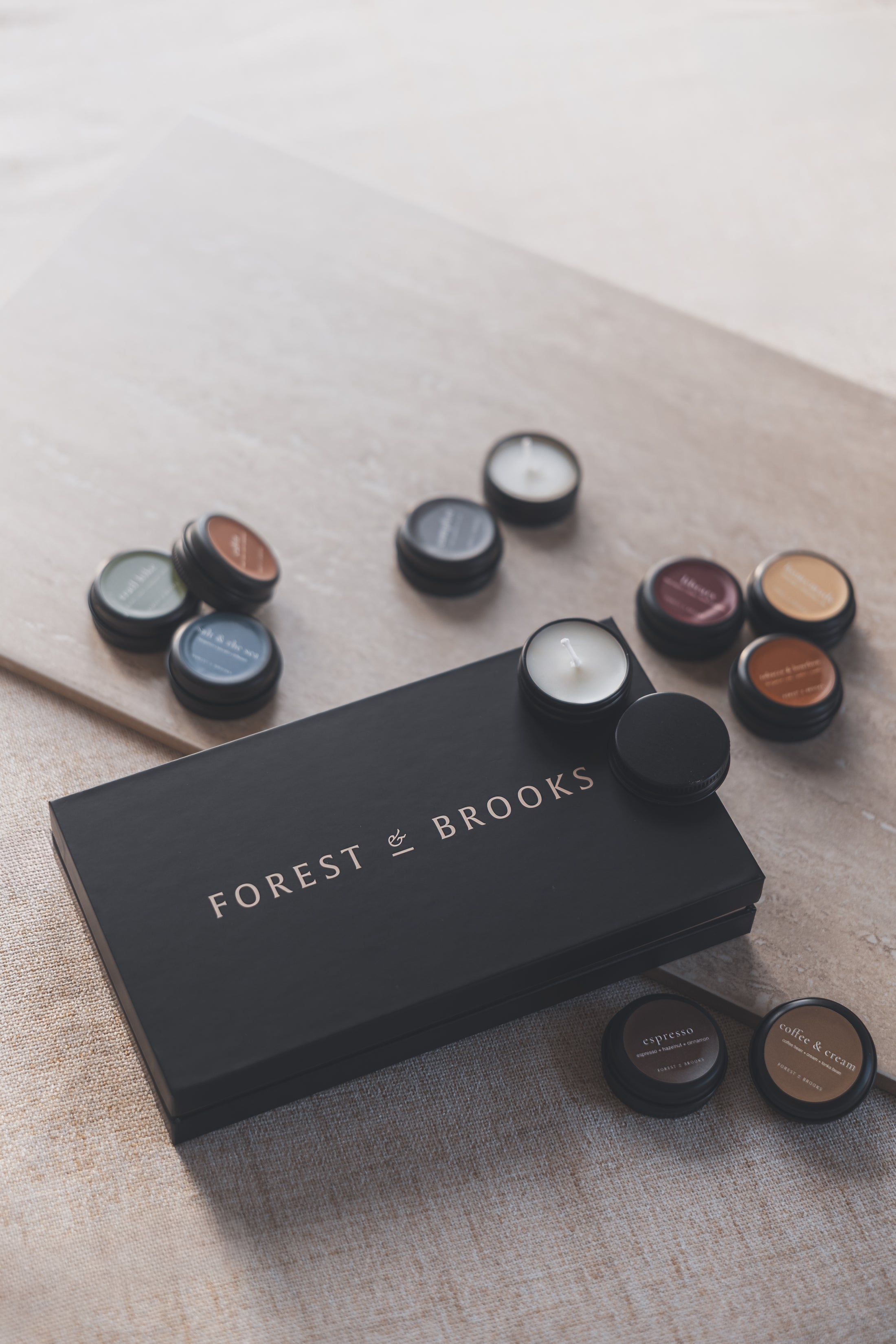 The Discovery Set | includes 8 tealights - choose your own scents