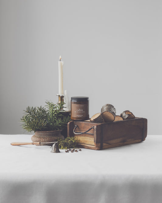 cabin | wooden wick