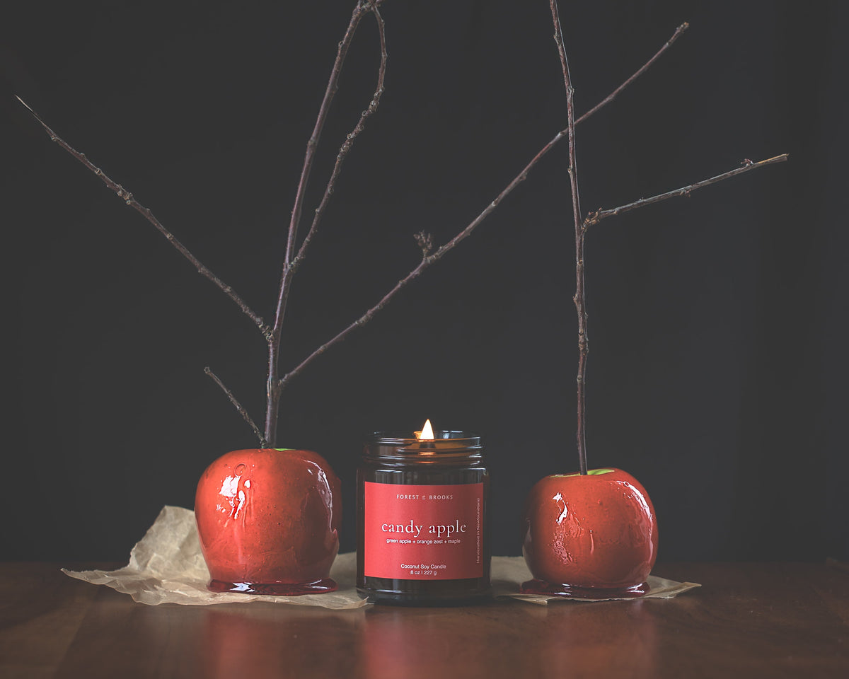candy apple | wooden wick