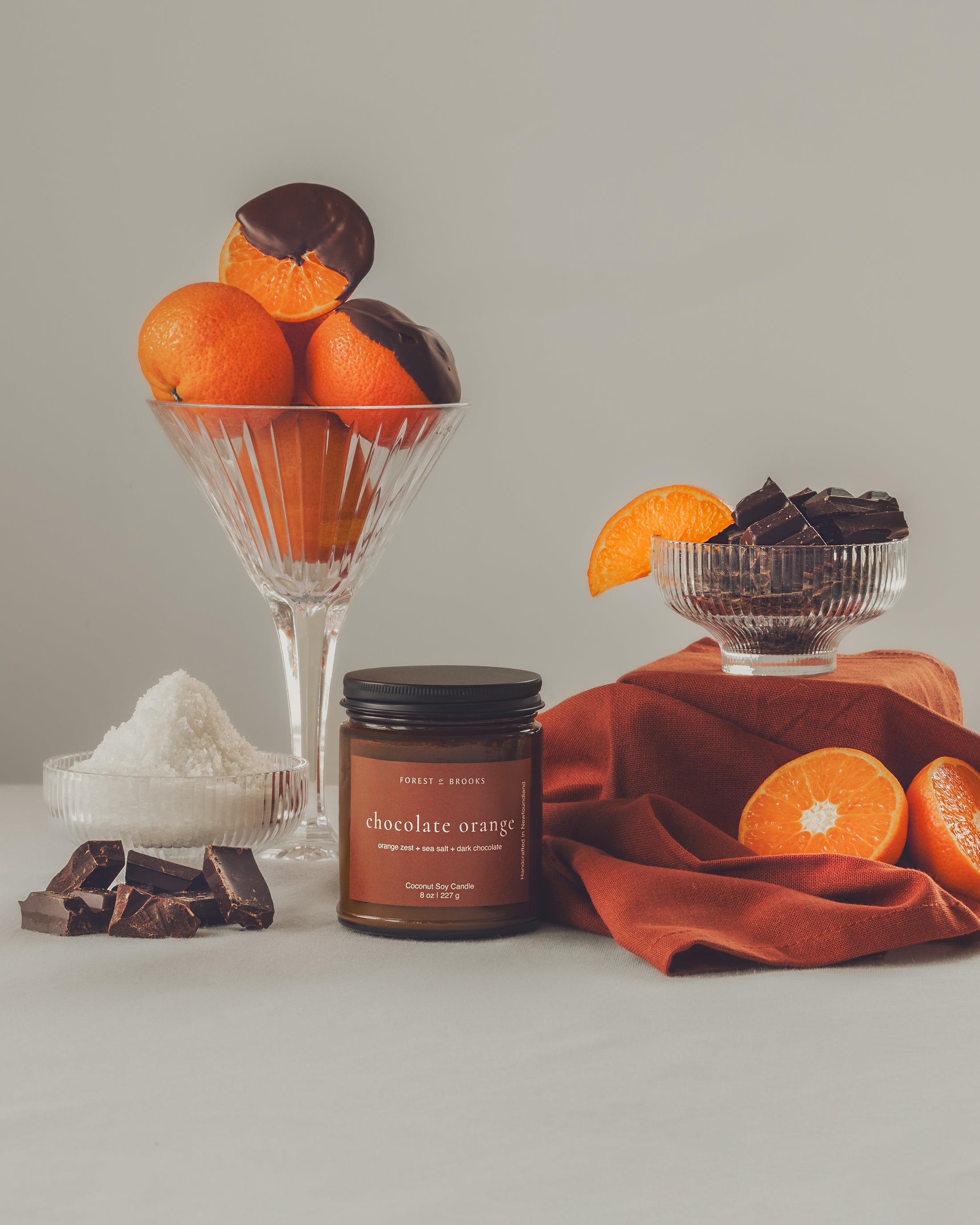 chocolate orange | wooden wick