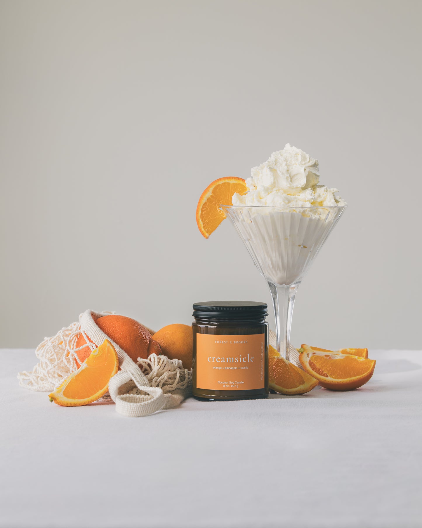 creamsicle | wooden wick