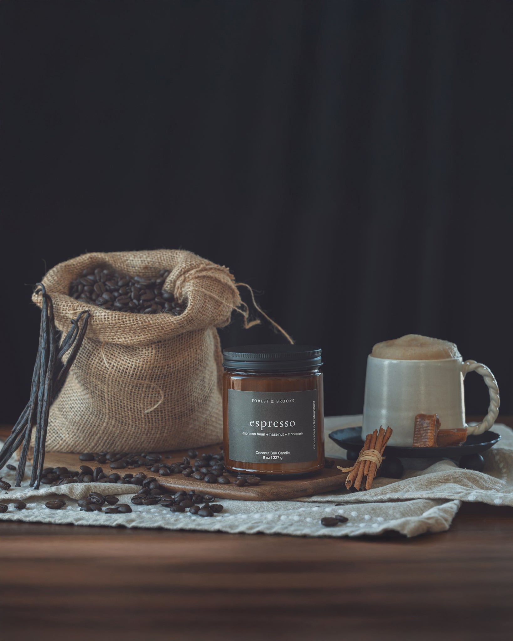 espresso | wooden wick